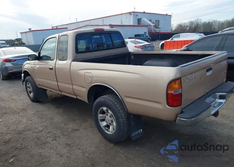 2000 Toyota Tacoma Base V6 из США, поврежденный, VIN 4TAWN72N8YZ672260